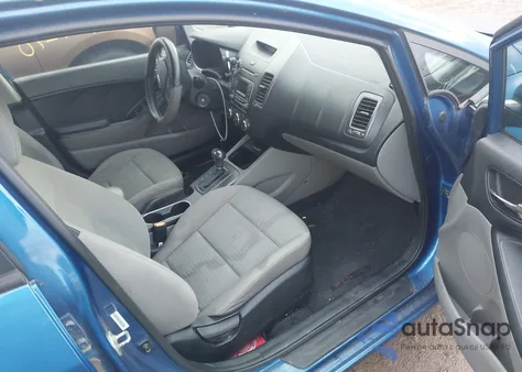 2015 Kia Forte Lx из США, поврежденный, VIN KNAFX4A60F5285372